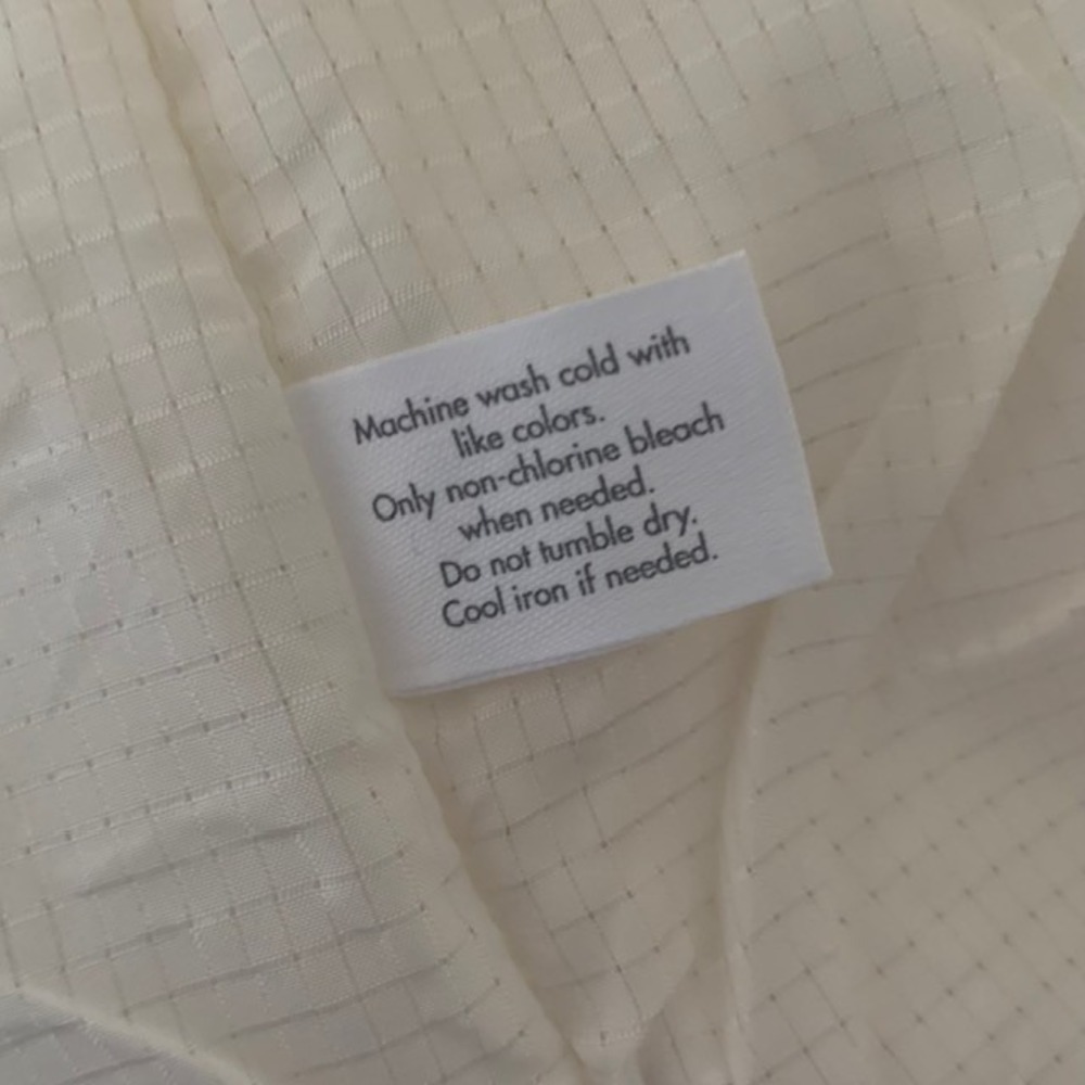 Stylus x LaDarius Campbell Men's S NWT Ivory 1/4 Zip Lined Jacket Golf Pockets - Picture 8 of 11